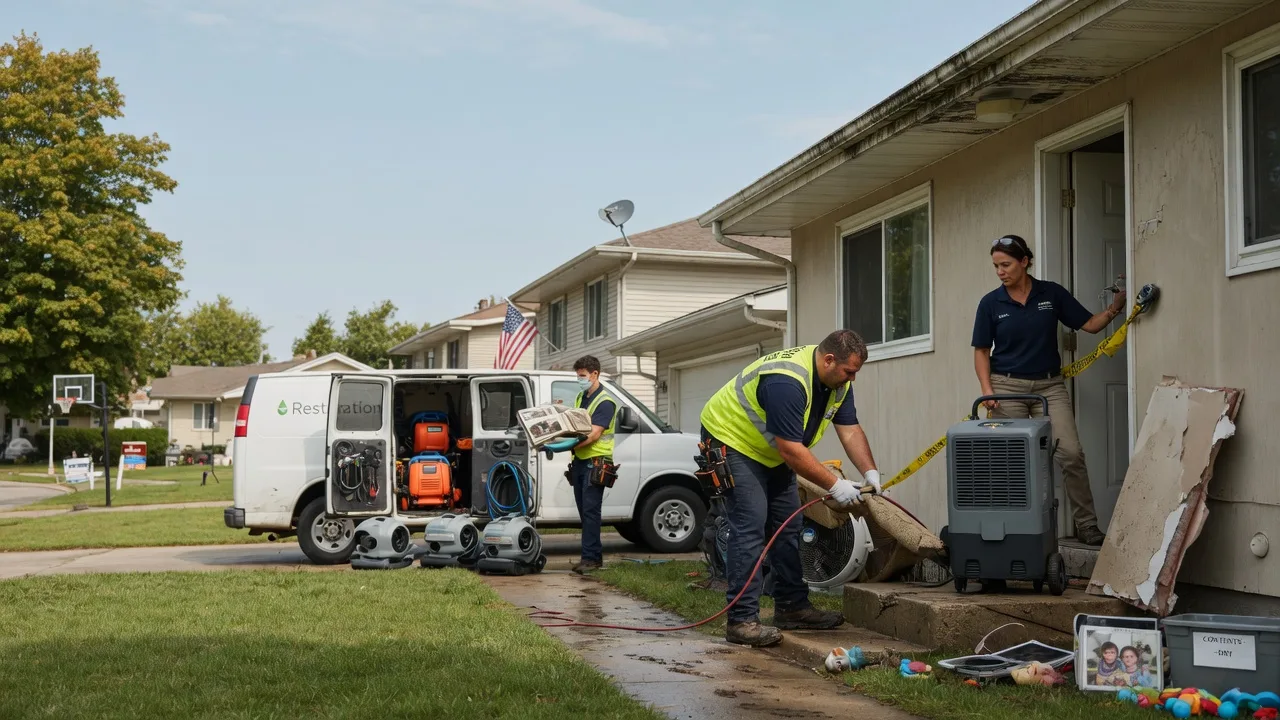 Water Damage Restoration in Elyria, OH near me